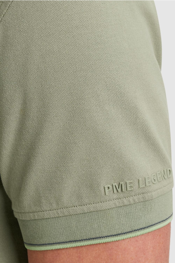 POLOSHIRT IN PIQUE PPSS2504867 6170 SHADOW
